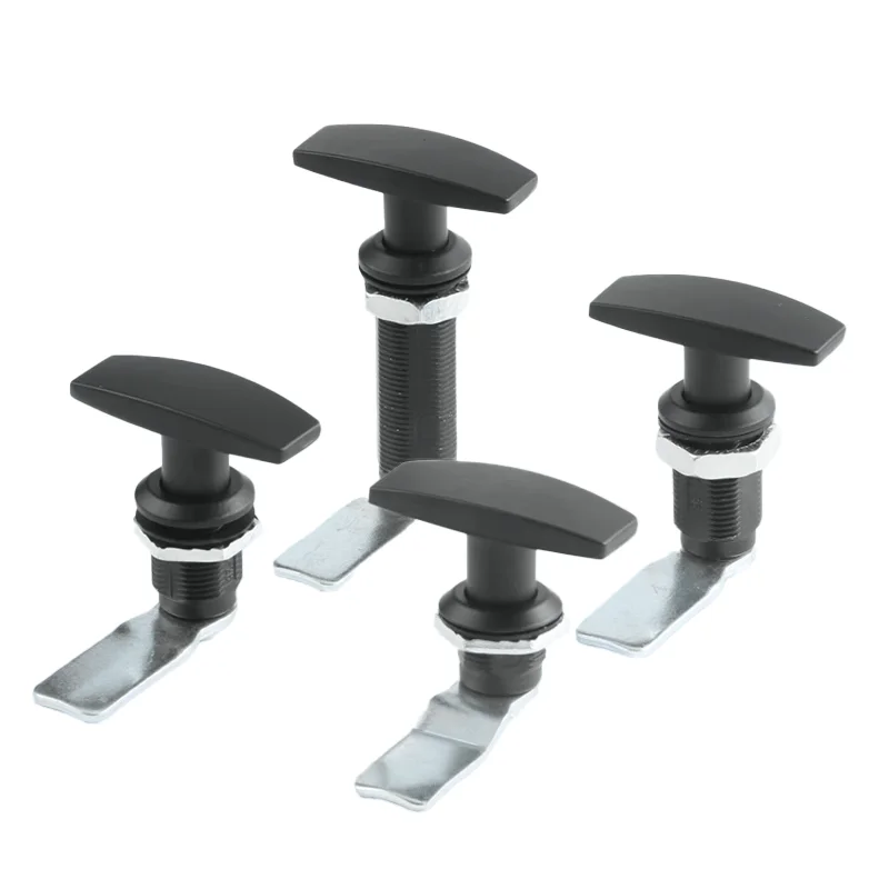 MS705-3U Industrial Cabinet Toggle Lock Chassis T-Handle Lock Distribution Box Mechanical Electrical Door Lock Alloy