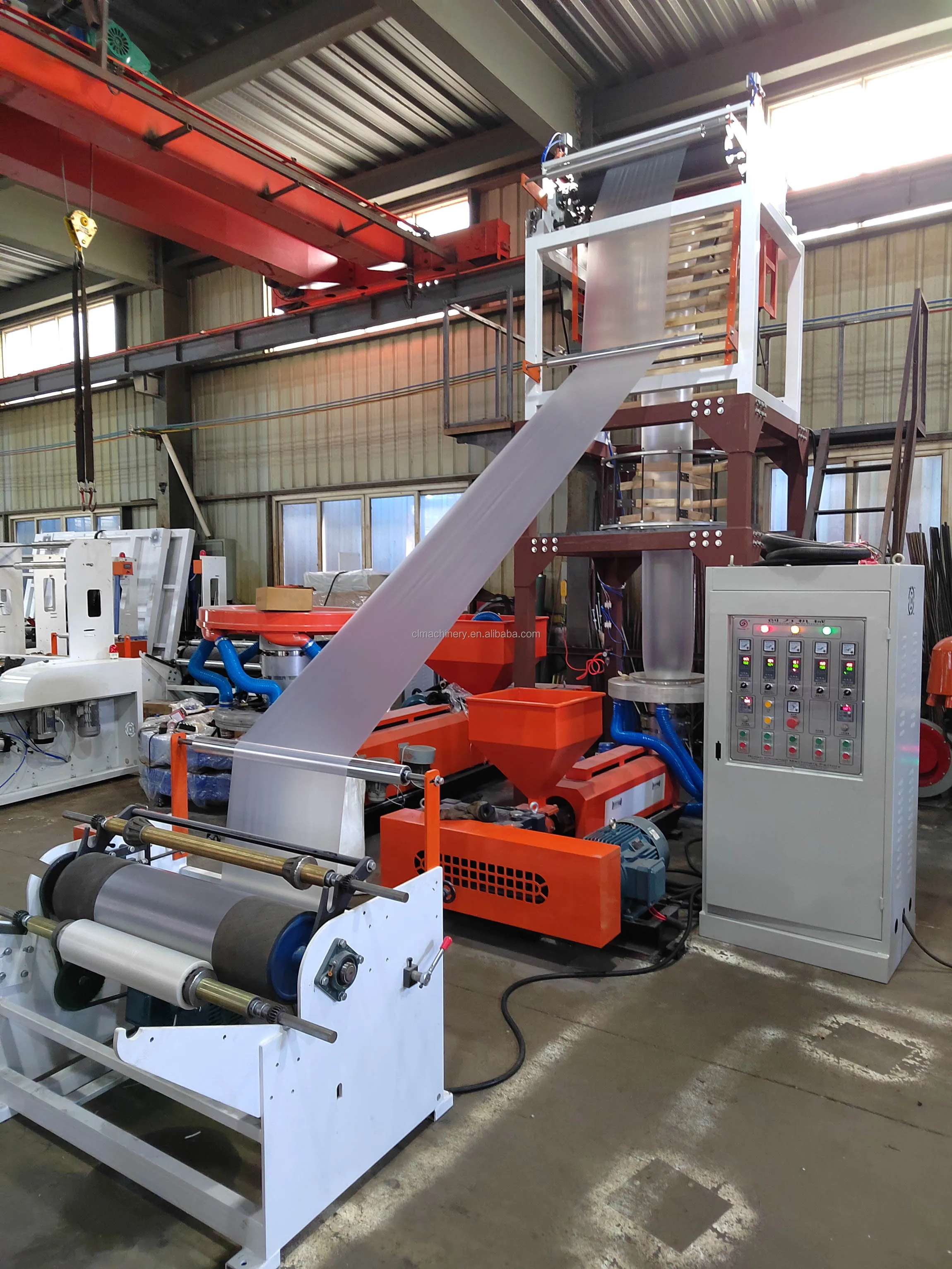 LDPE/HDPE Film Blown Machine for Plastic Shopping Bag