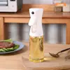 Clear with white spray cap