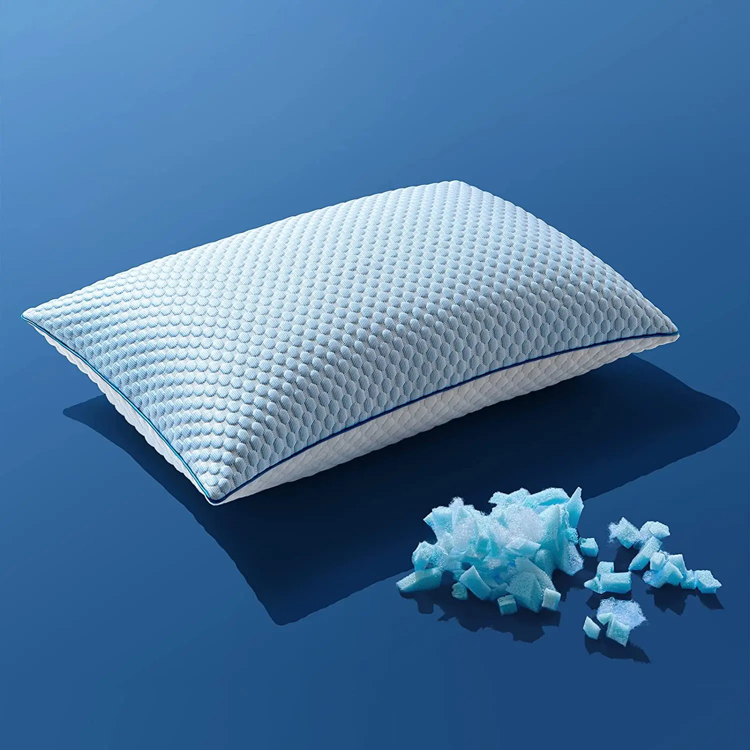 Supportive Pillows Cooling Bamboo Pillow Shredded Memory Foam Bed