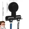 round suction cup razor-black