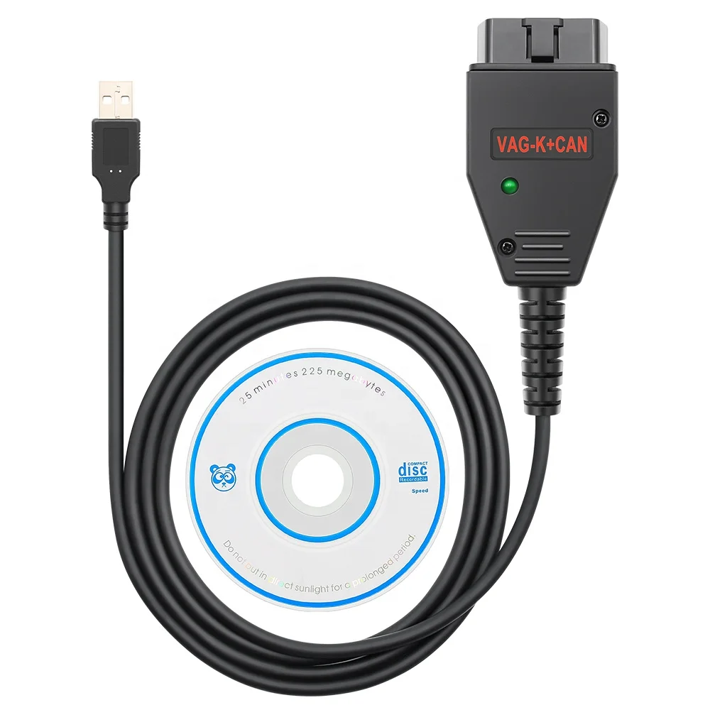 Câble OBD2 VAG K+CAN V1.4 - Diagnostic Et Programmation Pour VW, Audi, Skoda, SEAT, Nissan, Compatible VWTOOL