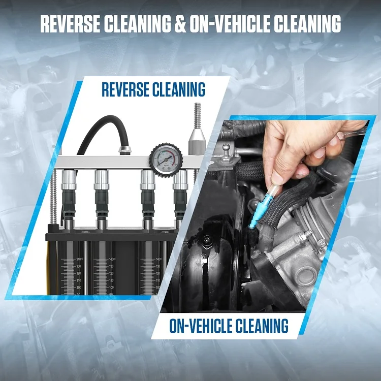 Autool Ct150 Fuel Injector Cleaner Tester Car Motorcycle Gasoline