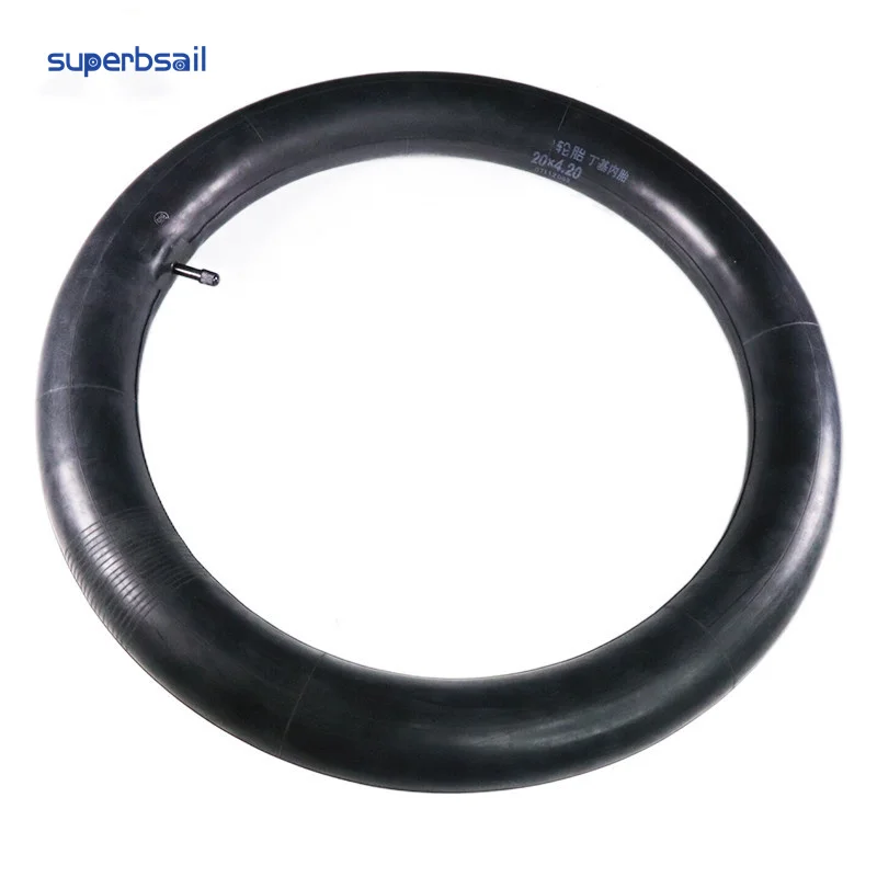 Superbsail EU Warehouse Stock Wholesale Other Ebike Tire Tube Part Accessory MTB Bike Tubes 20*4.2 Inner Tube For Road Bike factory