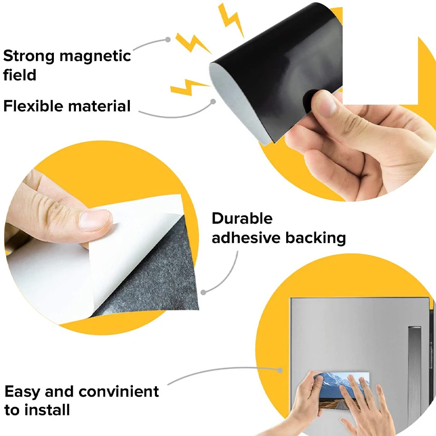 Оптовая продажа от производителя A4 струйная или лазерная печать белая Водонепроницаемая магнитная наклейка для рукоделия