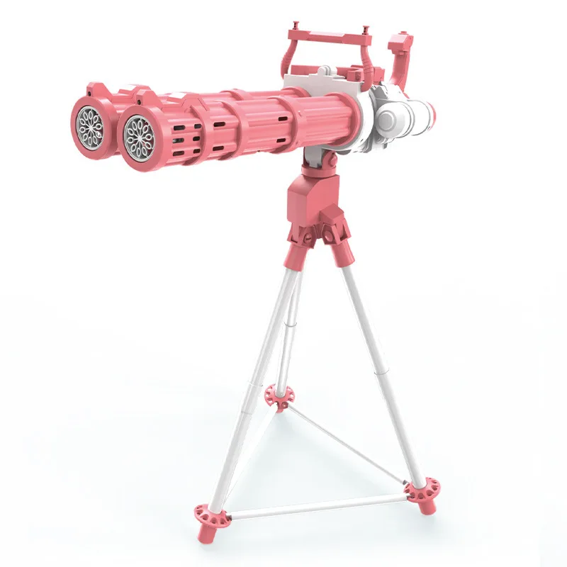 Gatling Bubble Blaster Toy for Kids