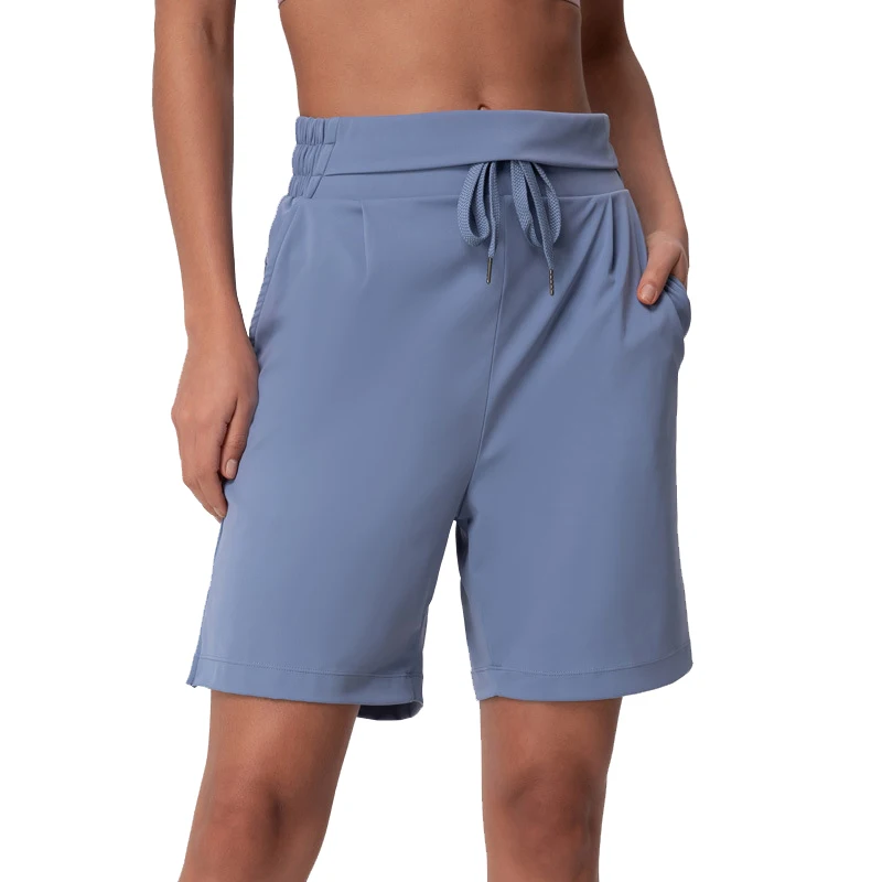 Women Out Loose Soft Stretchy Drawstring Quick Dry Lightweight Biker Shorts  - Buy Biker Shorts,Lightweight Biker Shorts,Quick Dry Biker Shorts Product  on Alibaba.com