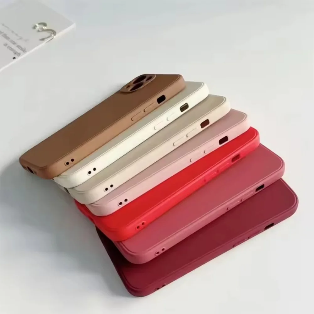 product 15mm soft matte tpu liquid silicone microfiber cell phone cover case for iphone  17 16 15 14 13 12 11 pro max laudtec-5