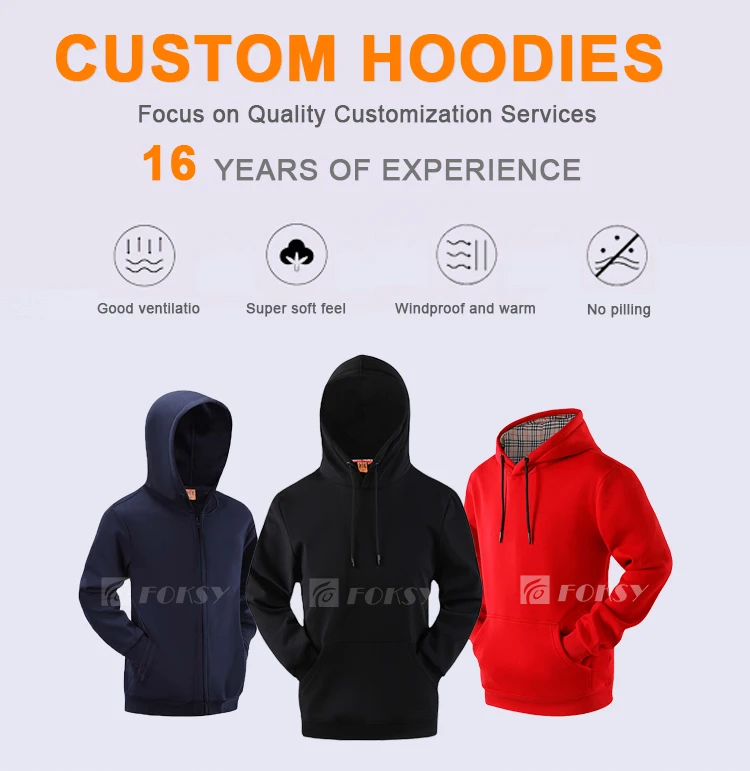 Custom Design 500gsm Heavy Oversized Hoodie Hip Hop Blank Men Cotton
