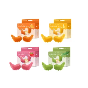 MOND'SUB Wholesale Custom Anti-Wrinkle Dark Circle Hyaluronic Acid Hydrogel Sheet Eye Patch Collagen Gel 24K Gold Eye Mask