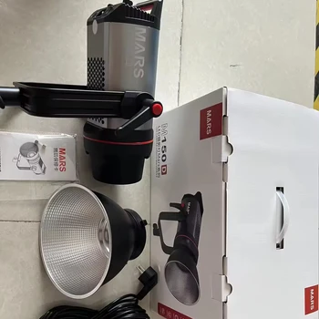 Triopo Mars 150Bi 5600K Aurora COB LED Video Light,CRI 95+, TLCI 97+,Built-in FX Effects,Silent Mode,Still Life Photo detail image