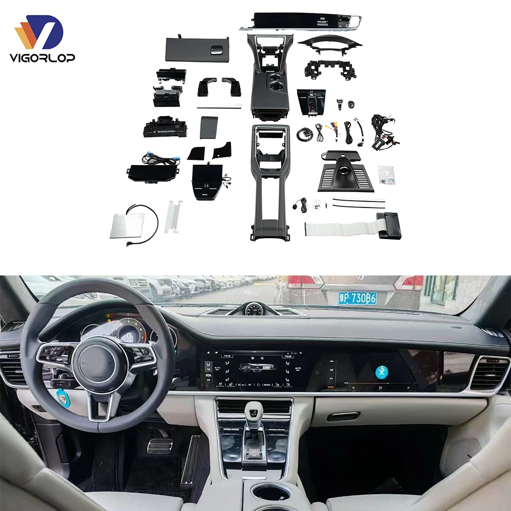 Modifications Car Interior Conversion Kit For Porsche Panamera 970 2010-2016 Upgrade To 971