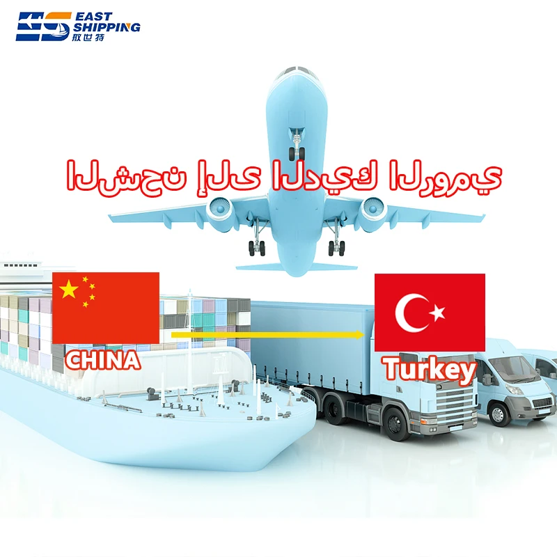 East Shipping Agent DDP To Turkey Freight Forwarder Forwarding Agent Dropshipping Products Shipping Clothes From China To Turkey