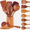 Wood 10 pcs set
