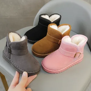 Factory Direct Wholesale Unisex Outdoor Thickening Kids Children Casual Shoes Girls Boys Snow Designers Boots