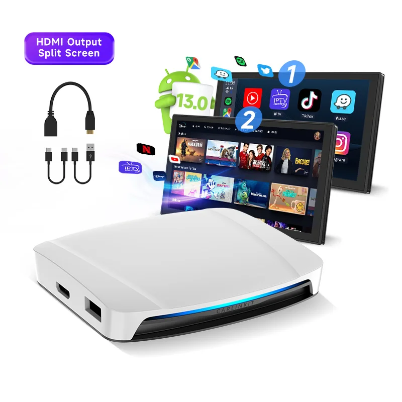 Carlinkit Tbox UHD 8g 128gb - Android Ai Box for Car Play