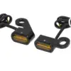 Black Housing Amber Lens Turn Signals