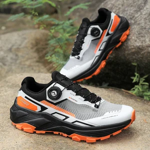 Factory Price OEM Custom Logo Men Outdoor Sport Sneakers Lightweight Athletic Jogging Running Shoes Waterproof Hiking Shoes