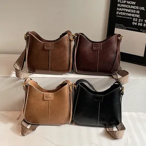 2026 European and American Light Luxury Retro Shoulder Bag Casual Versatile Crossbody Bag
