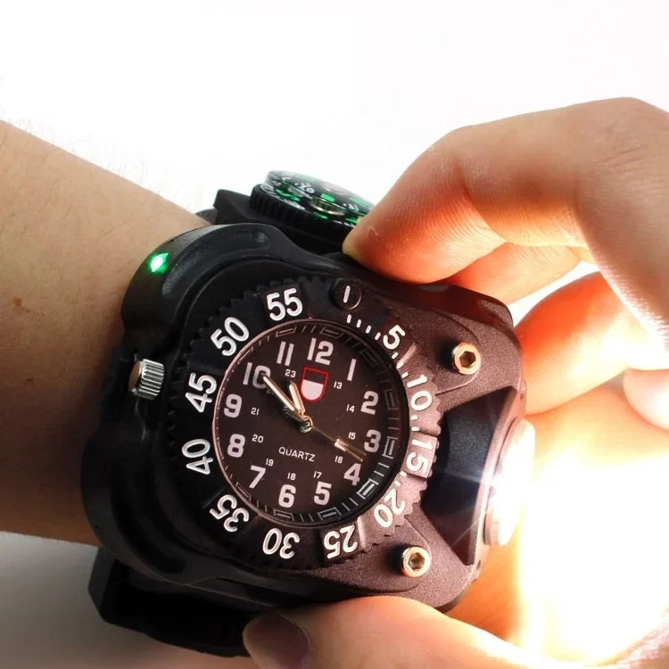 rechargeable wrist watch