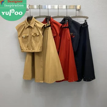 women's summer ins fashion korean shirt two 2 piece set high quality luxury designer famous Inspiration brand clothing yupoo