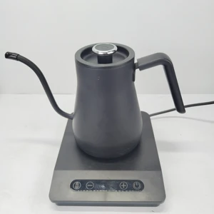 Matt Surface 0.8L Stainless Steel Temperature Control Electric Gooseneck Kettle with Touch Digital Panel