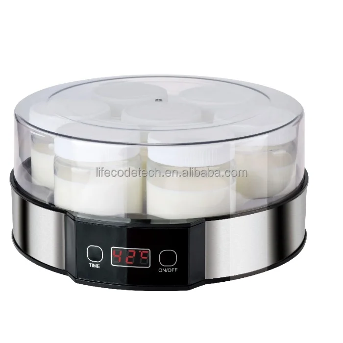 Заводская оптовая продажа, 7 чашек йогурта, портативный Йогуртница, Йогуртница, машина для дома