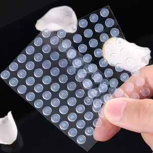 Hypoallergenic Silicone Clear Discs Earring Backs and Nose/Tongue Stud Pads-Piercing Jewelry Findings & Components