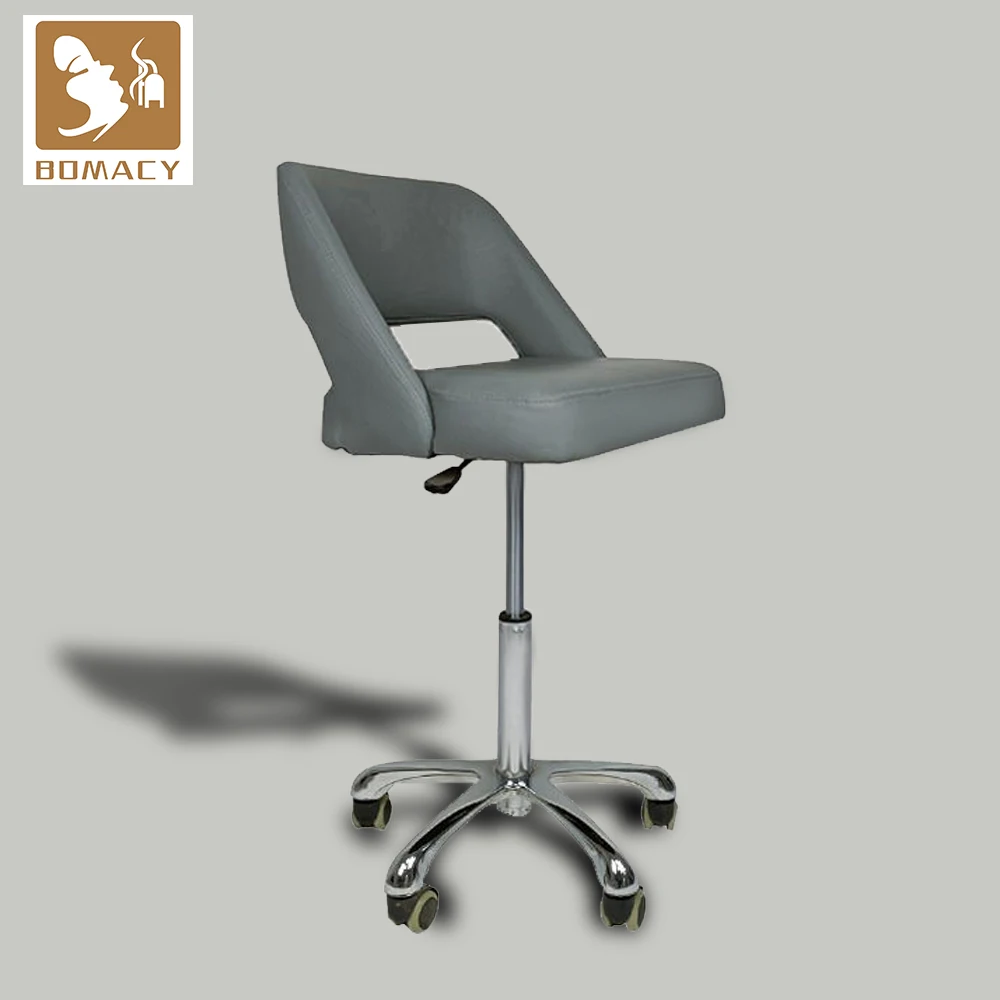 Ladies Dryer Hydraulic Beauty Saloon  Barber pink and Gold Transparent Acrylic Chairs Furniture Hairdressing Salon Stools