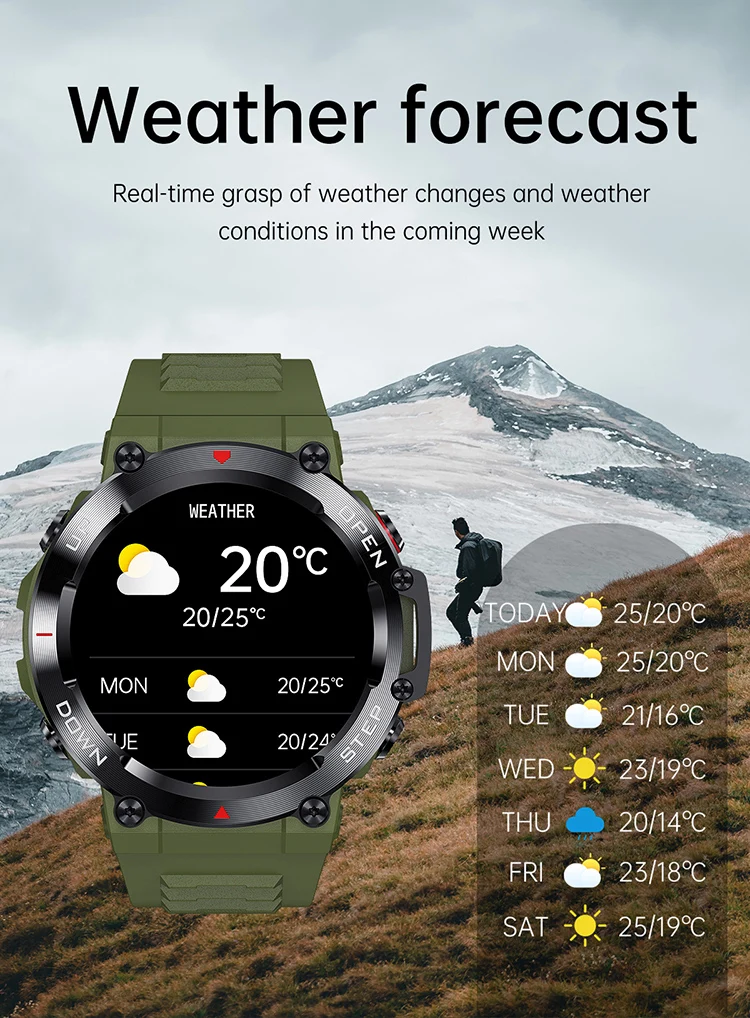 Orologi Da Polso Smart Watch AK45 Chiamata Telefonica Bluetooth 400mAh  Batteria Di Grandi Dimensioni Uomo Tattico Militare Robusto Sport Allaria  Aperta Fitness SmartwatchQ231123 Da 16,17 €