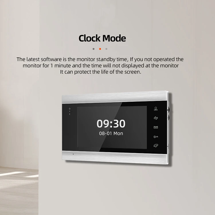 4 Wire Bideo Android Multi Storey Office Apartment Audio Building Video Door Phone Intercom System