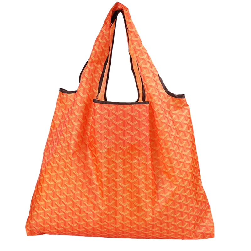 XIANGHUI Polyester Large Folding Custom Made Organic Shopping Environmental Protection Bags