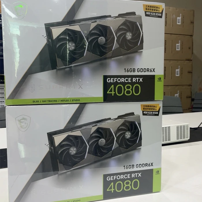 MSI NVIDIA GeForce RTX 4080 16GB SUPRIM X 中古ゲーミングGPU GDDR6X