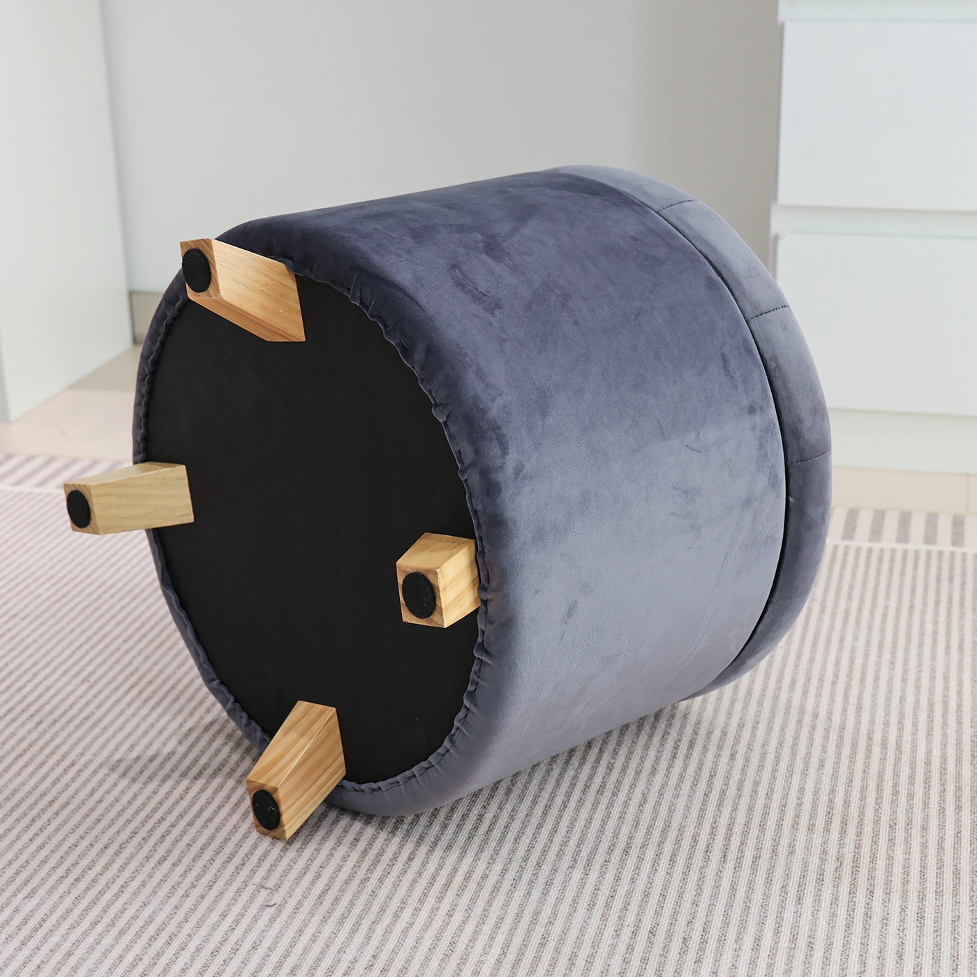 Customized Pouf Ottoman Living Room 2025 Manufacturers Velvet Ottoman Set Ottoman With Storage