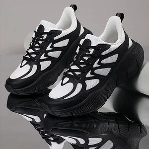 Customized Wholesale Men's and Women's Casual Sports Shoes for 2026 Breathable and Comfortable Mesh Soft-soled Running Shoes