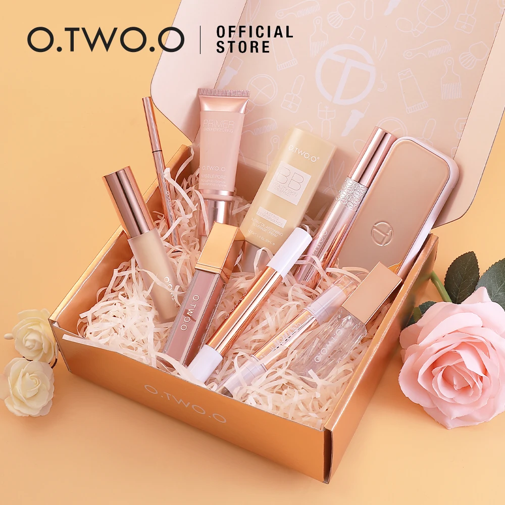 O.TWO.O Professional Full Makeup Sets Lipstick Foundation Makeup