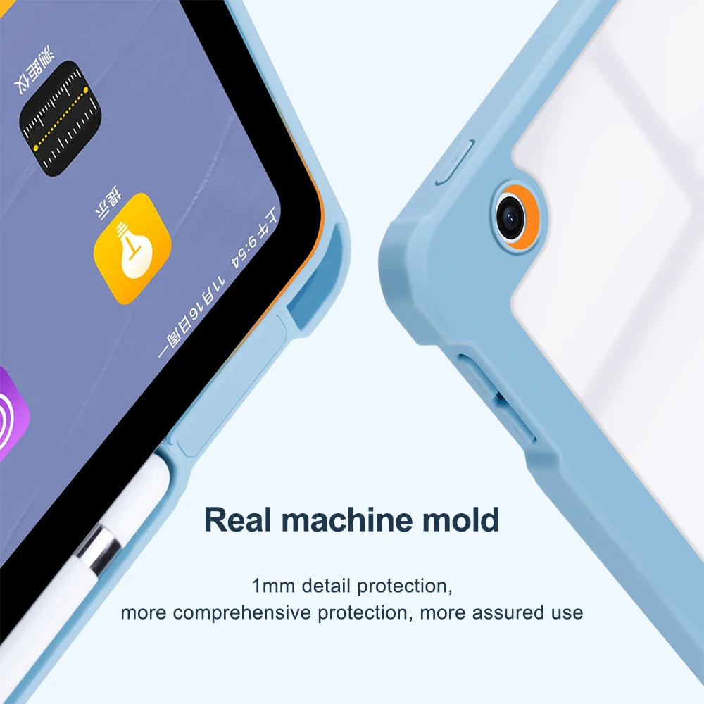 Чехол для iPad Air 4 чехол 2020 Pro 11 2021 9-го поколения 10 2 7-го мини-карандаша