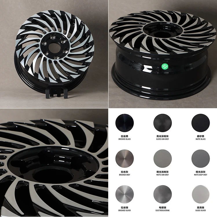 Multi Spoke Directional Forged Wheels 5x114.3 5x112 5x110 5x130 for BMW ...
