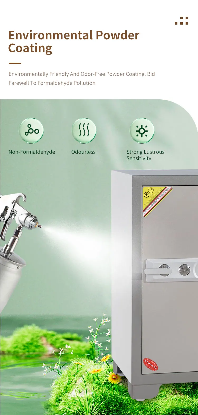 CEQSAFE Safe Box for Money Customized Double Lock Electronic Heavy Fireproof Home Security Hotel Safety Box supplier