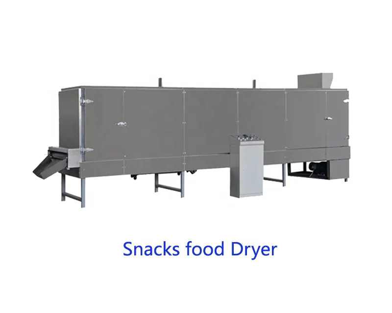 Stainless food grade automatic corn puffs snack food extruder puffed rice inflated snacks making machine