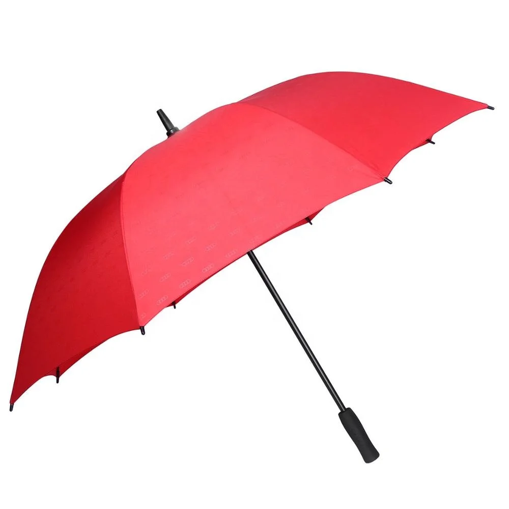 Cheap Promotion Custom Golf Umbrella / Large Golf Umbrella With Logo