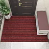 Red vertical stripes