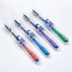 Customized Disposable Nylon Oral Care Brush Soft Bristled Adult Household Toothbrush Factory Price from Chinese Supplier