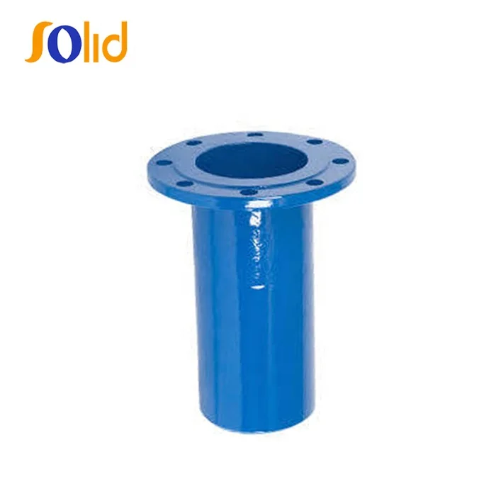 ISO2531 Ductile Cast Iron DI Flanged Spigot Pipe Fittings For PVC Pipe