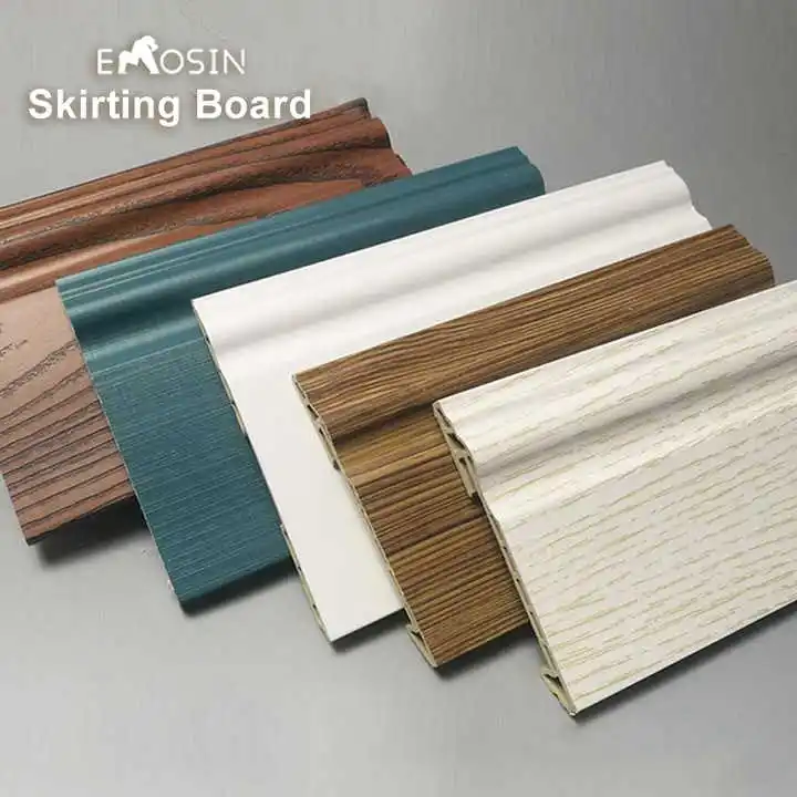 Pvc Spc MDF Skirting Board