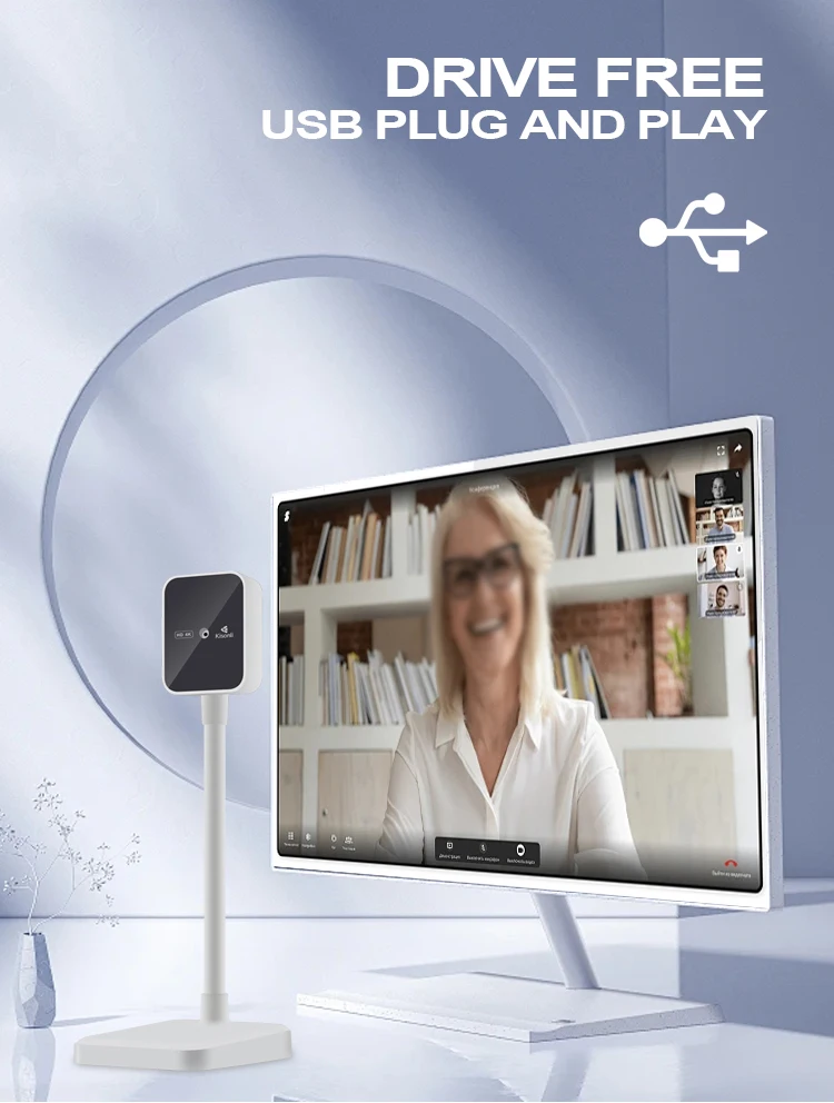 Kisonli D1 4K 2024 hd usb 4k webcam pour pc