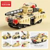 8732-6A mini tank 6 in 1  123pcs