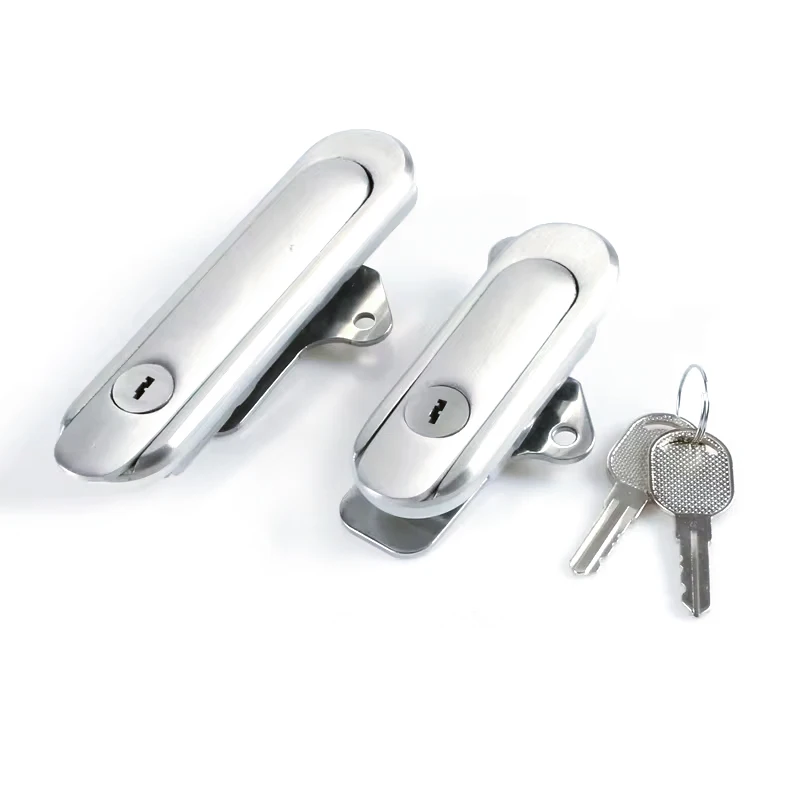 AB403 Stainless Steel Square 6000 Series Alloy Cabinet Door Lock with Cutting Service Distribution Box