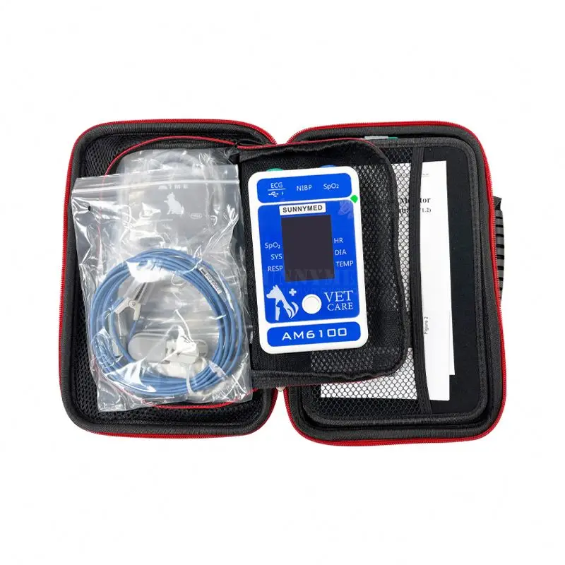 SY-AM6100 Handheld Multiparameter Veterinary Patient Monitor With ECG Function for Cat/Dog/Pet Price