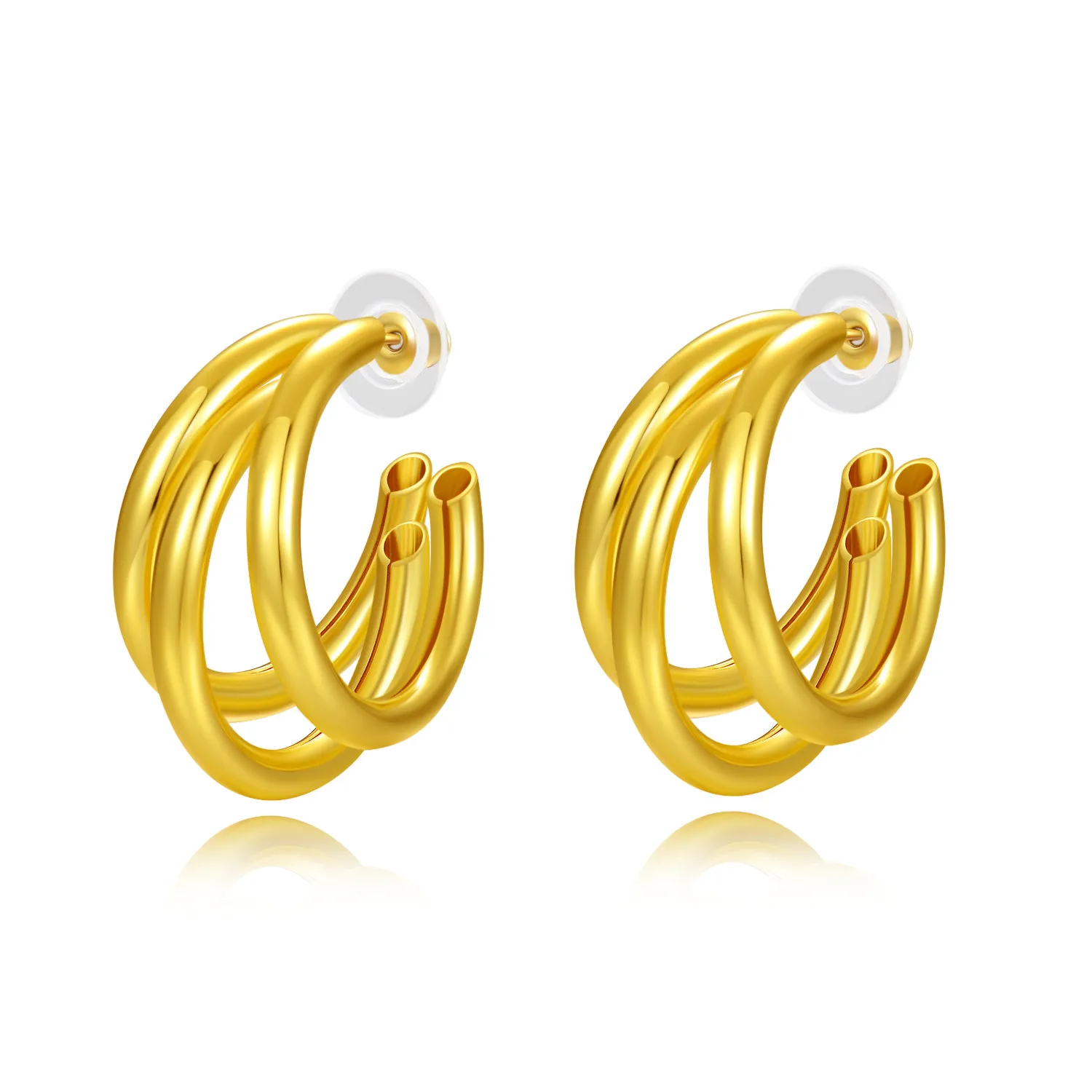 anti allergy hoop earrings